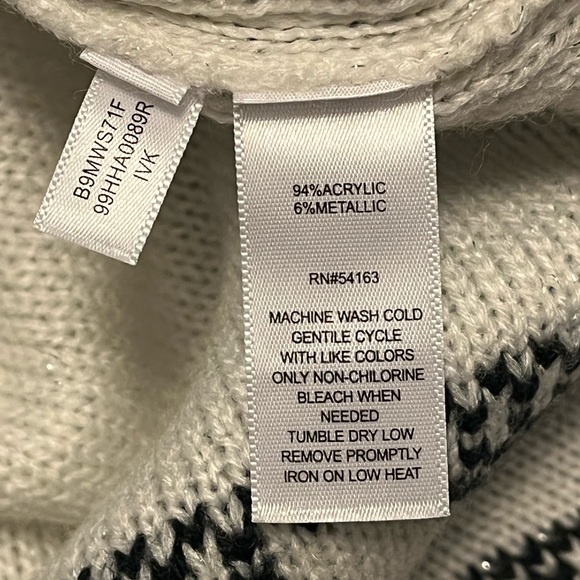 BLACK RIVET Gorgeous Cape Cowl Neck Sweater!! - Picture 7 of 11